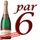 1/2 Bouteille Champagne Mercier x6