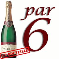 CHAMPAGNE 1/2 Bouteille Champagne Mercier x6 CHAMPAGNE 1/2 Bouteille Champagne Mercier x6