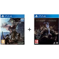 JEU PS4 Pack de 2 Jeux PS4 : Monster Hunter World & La Ter JEU PS4 Pack de 2 Jeux PS4 : Monster Hunter World & La Ter