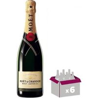 CHAMPAGNE Moët & Chandon Brut Impérial x6 CHAMPAGNE Moët & Chandon Brut Impérial x6