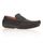 Mocassin homme cuir noir