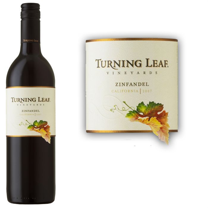 Zinfandel 2007   Achat / Vente VIN ROUGE Turning Leaf Zinfandel 2007