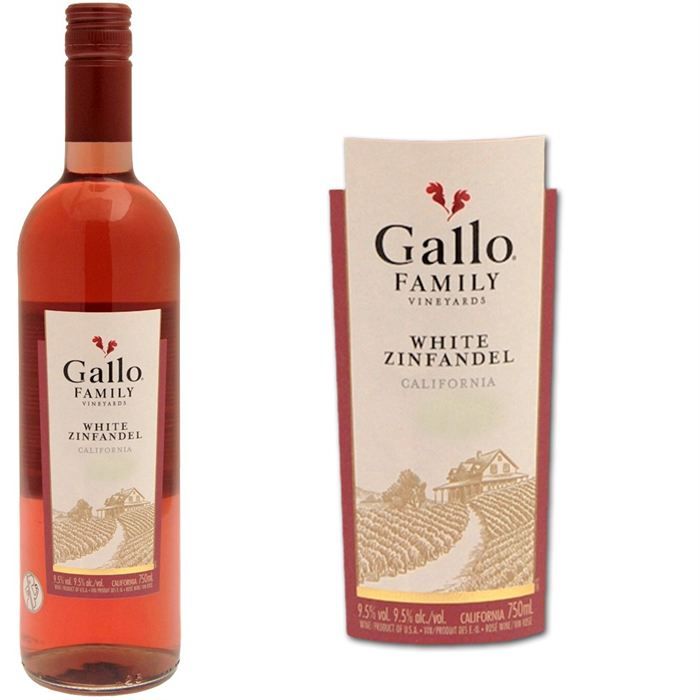 2009   Achat / Vente VIN BLANC Gallo White Zin 2009