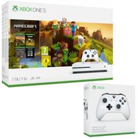 CONSOLE XBOX ONE Xbox One S 1  To Minecraft Creators + 2e manette CONSOLE XBOX ONE Xbox One S 1  To Minecraft Creators + 2e manette