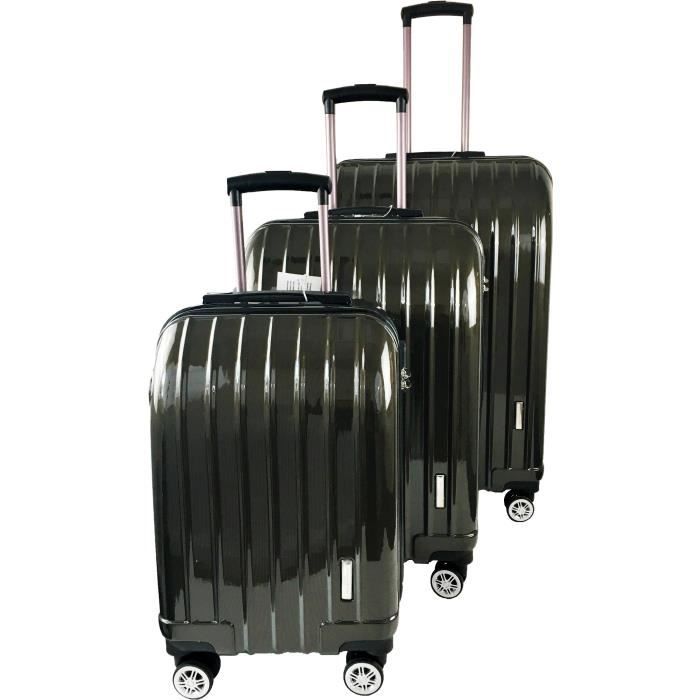 Valise Moyenne Rigide 67Cm Abs+Pc Extensible Légère Durable Valise