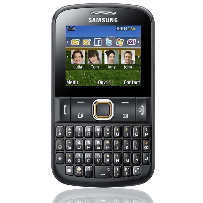 SAMSUNG SGH E 2220 Noir   Achat / Vente TELEPHONE PORTABLE SAMSUNG SGH