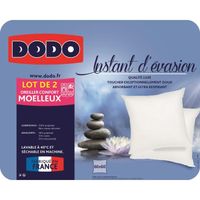 OREILLER DODO Lot de 2 Oreillers Micromodal INSTANT d'EVASI OREILLER DODO Lot de 2 Oreillers Micromodal INSTANT d'EVASI