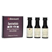 COFFRET CADEAU VIN Coffret 3 Vinottes Vins du Monde de 2 cl + Bon d'a COFFRET CADEAU VIN Coffret 3 Vinottes Vins du Monde de 2 cl + Bon d'a