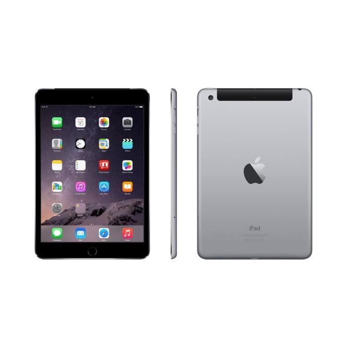 Apple iPad mini 3 Wi-Fi Cellular 16Go Gris si2