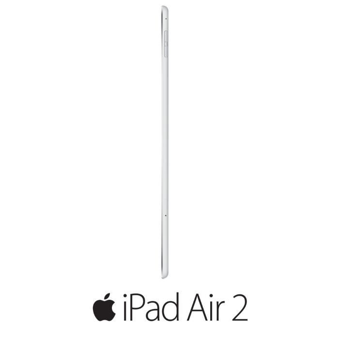 Apple iPad Air 2 Wi-Fi Cellular 64Go Argent2