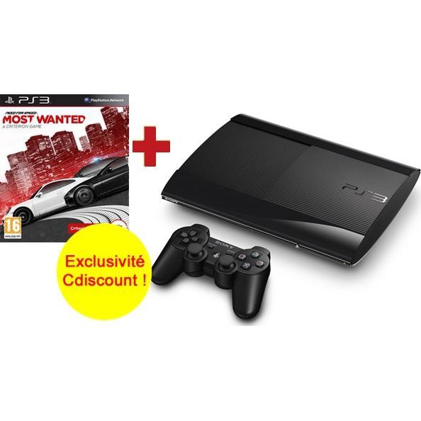 Avec La nouvelle PS3 Ultra Slim, bénéficiez de tous les atouts de la