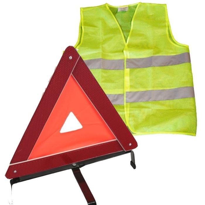 Gilet de Sécurité Automobile + Triangle de présign   Achat / Vente