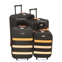 SET DE VALISES CHALLENGER Set de 4 Valises Souple 2 Roues 47-54-6 SET DE VALISES CHALLENGER Set de 4 Valises Souple 2 Roues 47-54-6