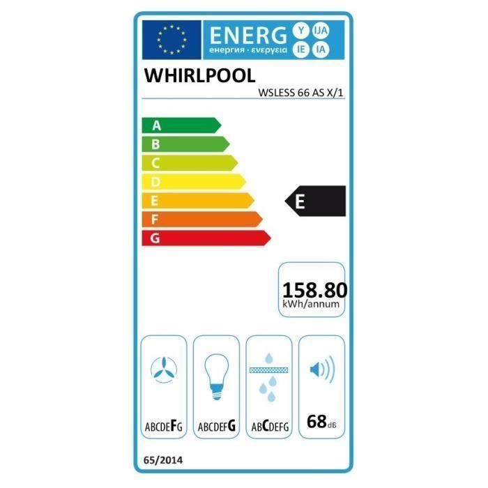  WSLESS66ASX/1 - Hotte extracteur-Evacuation /1