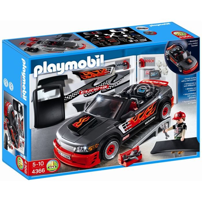 Playmobil Voiture Tuning Effets Sonores   Achat / Vente UNIVERS