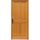 Porte d'entrée en bois Rennes 2,15 x 0,90 m vitrée