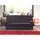 STARO Banquette clic-clac 3 places - Tissu noir -