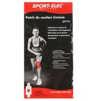 AGRÈS - MODULE DE GYM SPORTELEC Patch de Soutien kinésie Genou AGRÈS - MODULE DE GYM SPORTELEC Patch de Soutien kinésie Genou
