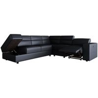 CANAPÉ - SOFA - DIVAN TILIO Canapé de relaxation électrique angle gauche CANAPÉ - SOFA - DIVAN TILIO Canapé de relaxation électrique angle gauche