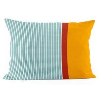 COUSSIN ANDORA Coussin déhoussable Tommy - 50x70 cm - Bleu COUSSIN ANDORA Coussin déhoussable Tommy - 50x70 cm - Bleu