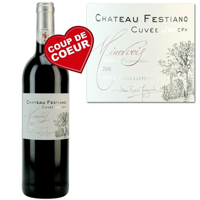 Château Festiano Cuvée Joseph   Millésime 2008   AOC Minervois