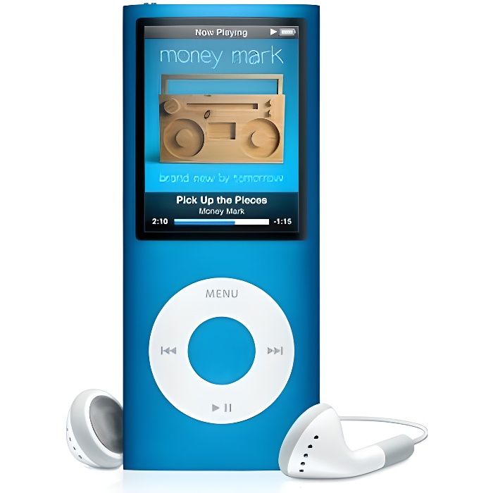 Apple iPod Nano Chromatic 8Go Bleu   Achat / Vente BALADEUR  / MP4