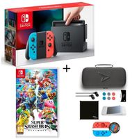 CONSOLE NINTENDO SWITCH Pack Nintendo Switch Néon + Super Smash Bros Ultim CONSOLE NINTENDO SWITCH Pack Nintendo Switch Néon + Super Smash Bros Ultim