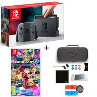 CONSOLE NINTENDO SWITCH Pack Nintendo Switch Grise + Mario Kart 8 Deluxe + CONSOLE NINTENDO SWITCH Pack Nintendo Switch Grise + Mario Kart 8 Deluxe +