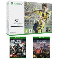 CONSOLE XBOX ONE NOUV. Xbox One S 1 To + FIFA 17 + Gears of War 4 + Halo CONSOLE XBOX ONE NOUV. Xbox One S 1 To + FIFA 17 + Gears of War 4 + Halo
