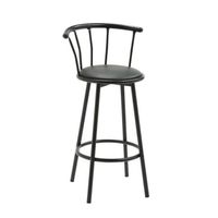 TABOURET DE BAR BISTROT Tabouret de bar bistrot en métal - Revêtem TABOURET DE BAR BISTROT Tabouret de bar bistrot en métal - Revêtem