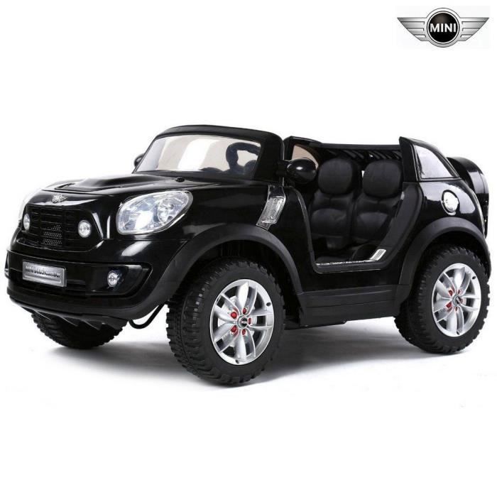 mini beachcomber voiture electrique pour enfant 2 places 12v noir