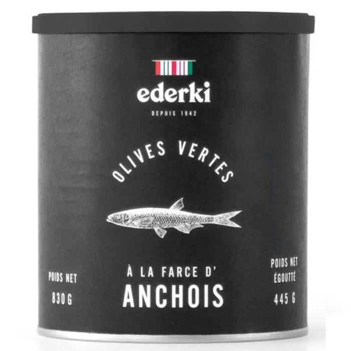 Olives à la Farce dAnchois 445gr   Achat / Vente OLIVE Olives à la