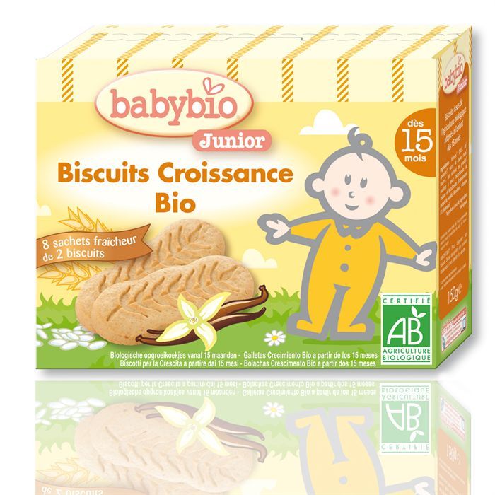 Babybio Biscuits Croissance Dès 15 mois   Achat / Vente DESSERT