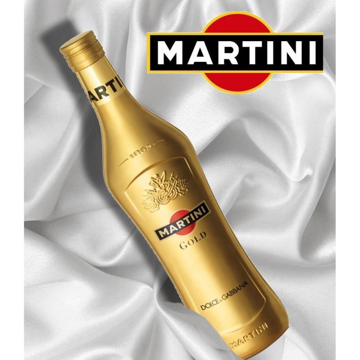 Martini Gold Dolce Gabbana 75cl   Superbe série limitée   recette