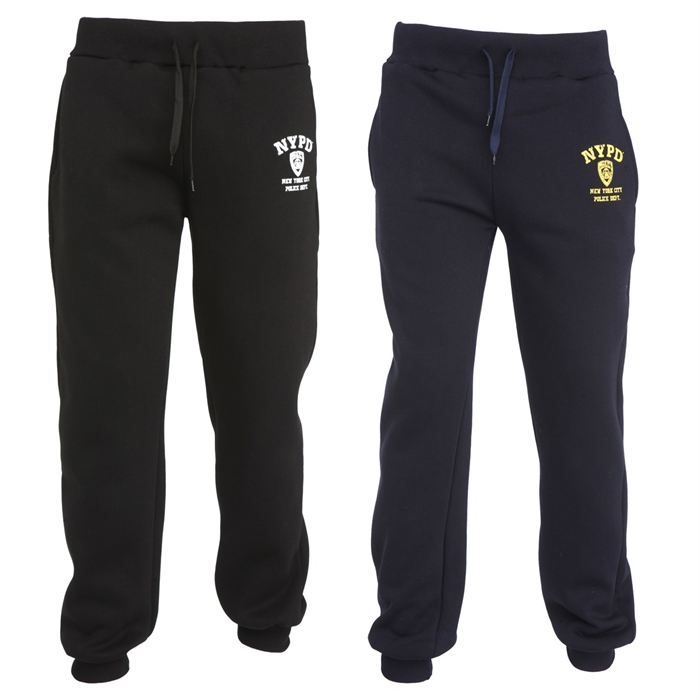 NYPD 2 Pantalons de Jogging Homme Noir et marine   Achat / Vente