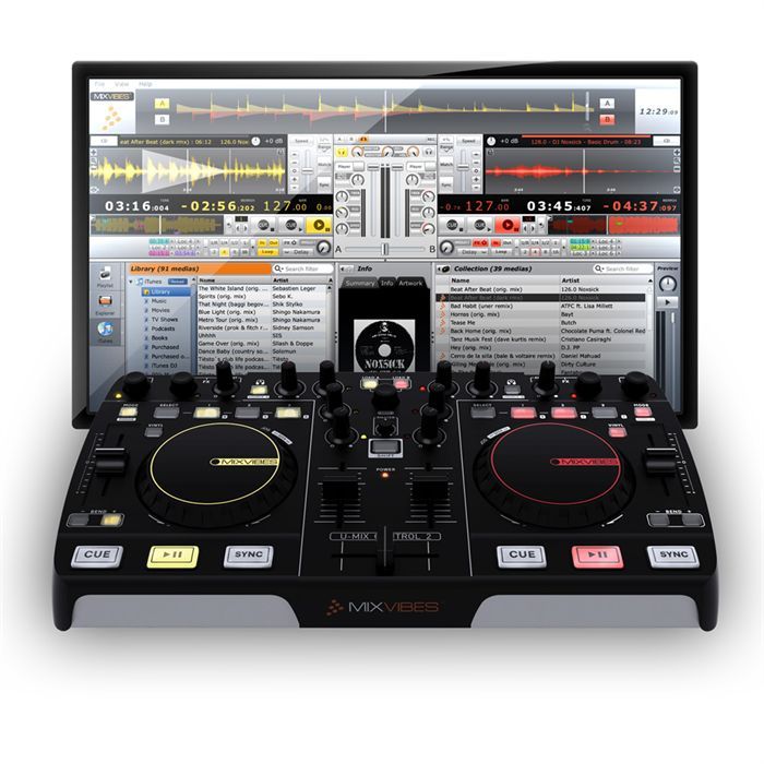 MIXVIBES U MIX Control 2   Achat / Vente PLATINE VINYLE MIXVIBES U MIX