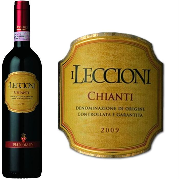 Italie 2009   Achat / Vente VIN ROUGE Leccioni Chianti Italie 2009