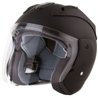 CASQUE MOTO SCOOTER STORMER Casque Jet Sun Evo Noir Mat CASQUE MOTO SCOOTER STORMER Casque Jet Sun Evo Noir Mat