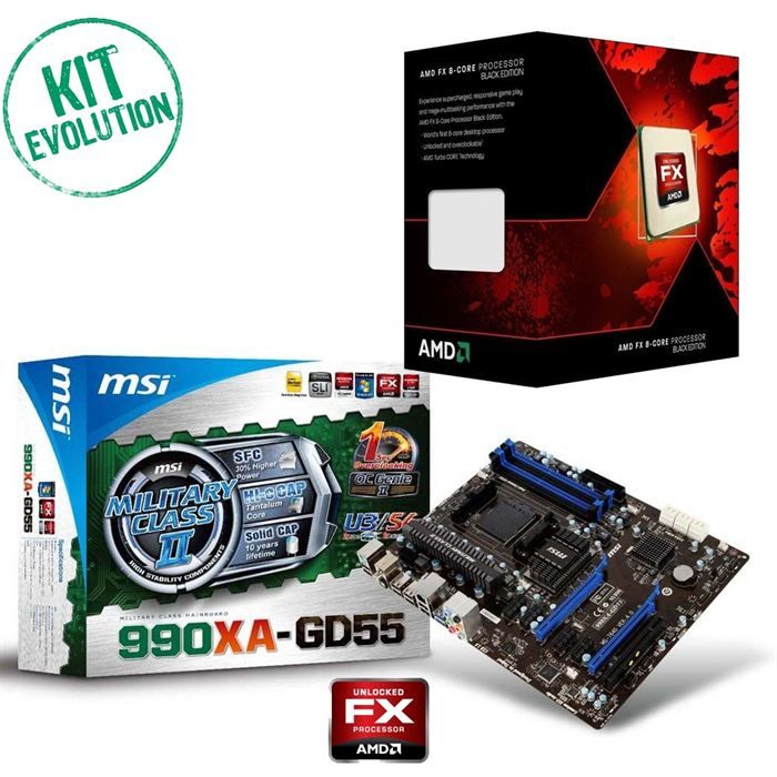 Kit Evo Meteore AMD   Achat / Vente PACK COMPOSANT Kit Evo Meteore AMD