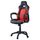 Chaise Gamer Façon Siège Baquet Sprint noir et rou