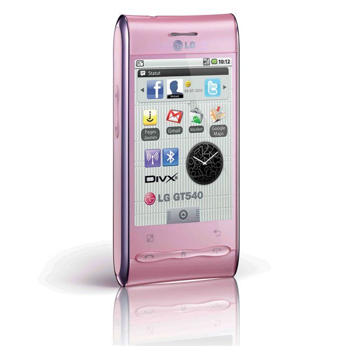 LG GT540 Rose   Achat / Vente SMARTPHONE LG GT540 Rose