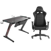 SIÈGE GAMING Bureau Gamer GOSU Genji Z + Fauteuil Gamer GOSU SE SIÈGE GAMING Bureau Gamer GOSU Genji Z + Fauteuil Gamer GOSU SE
