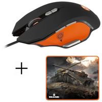 SOURIS Souris Gamer Filaire M-35 + tapis de Souris Gamer SOURIS Souris Gamer Filaire M-35 + tapis de Souris Gamer