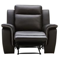 FAUTEUIL COCOON Fauteuil de relaxation - Simili marron - Co FAUTEUIL COCOON Fauteuil de relaxation - Simili marron - Co