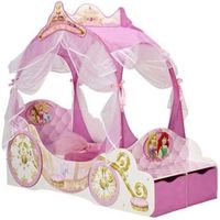 STRUCTURE DE LIT DISNEY PRINCESSES Lit Enfant Carrosse 70 x 140 cm STRUCTURE DE LIT DISNEY PRINCESSES Lit Enfant Carrosse 70 x 140 cm