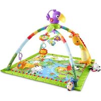 TAPIS ÉVEIL - AIRE BÉBÉ FISHER-PRICE Tapis de la Jungle Musical et Lumine TAPIS ÉVEIL - AIRE BÉBÉ FISHER-PRICE Tapis de la Jungle Musical et Lumine