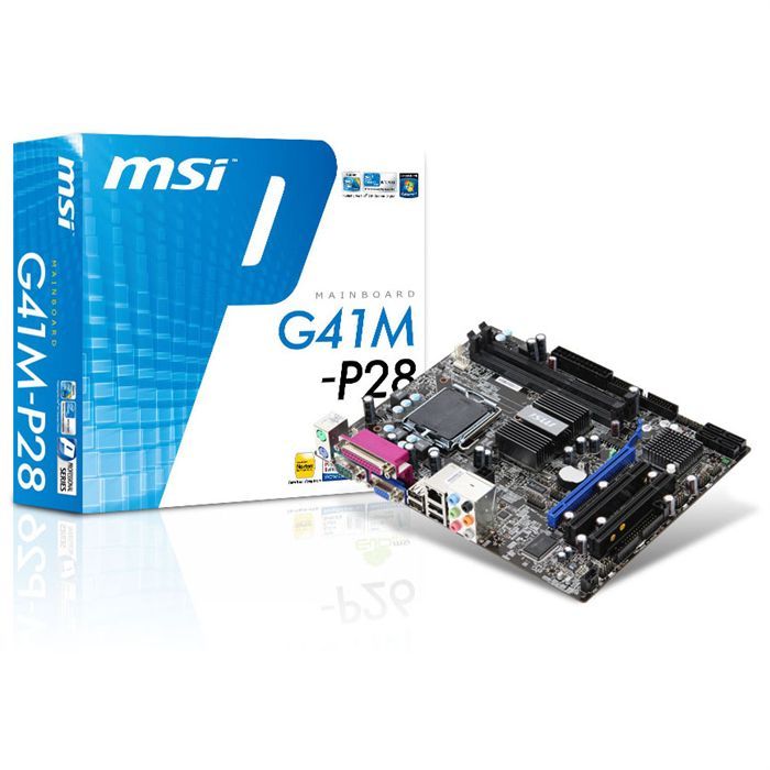 MSI G41M P28   Achat / Vente CARTE MERE MSI G41M P28