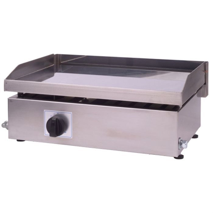 SIMOGAS Plancha à gaz CHROME DUR 61x41   Achat / Vente BARBECUE