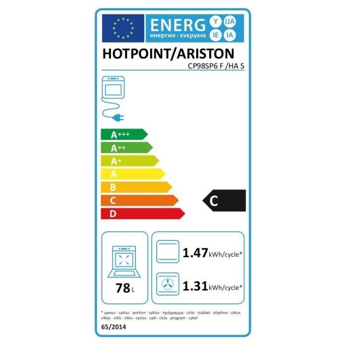  CP 98 SP6 F/HA X - Cuisinière 90x601