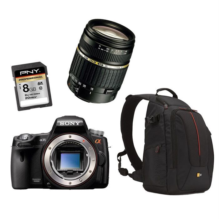 Vente REFLEX SONY A35 +Tamron 18 200+SD+sac Soldes